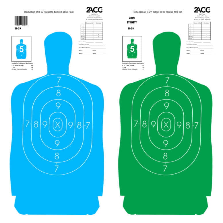 139 - Stinnett 2-on-1 Qualification B-29 Target 139 - Stinnett 2-on-1 Qualification B-29 Target